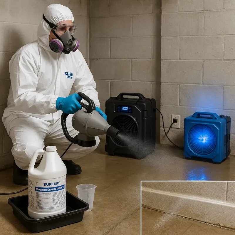 Sanitization and Odor Removal process in Brooklyn, IA