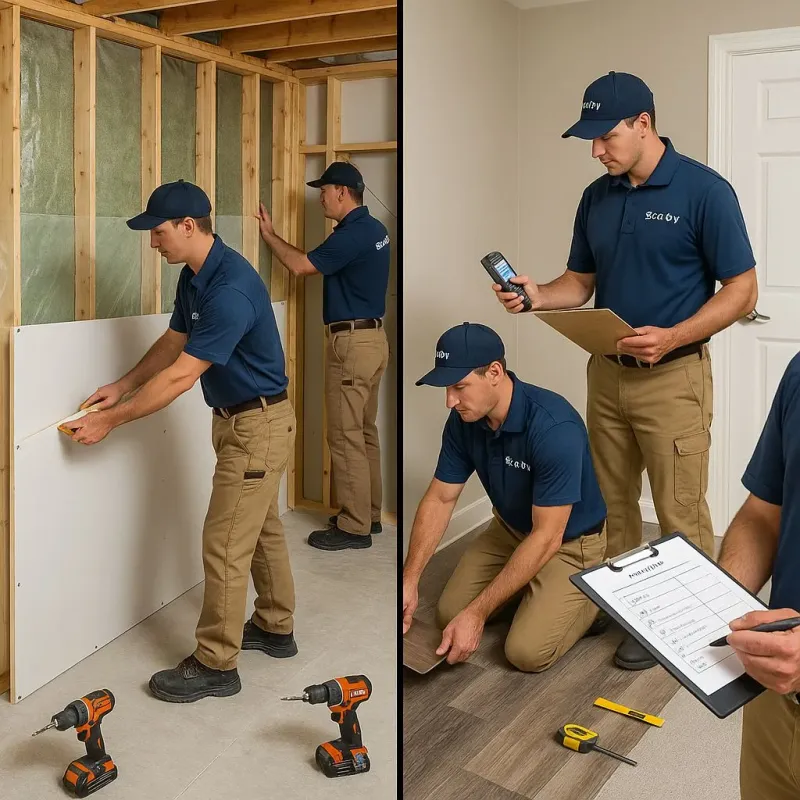 Repairs and Reconstruction process in Brooklyn, IA